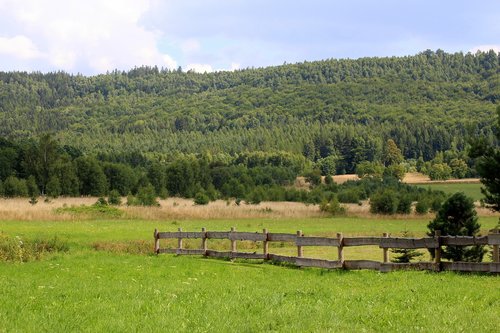 Kraštovaizdis,  Panorama,  Kalnai,  Dangus,  Pobūdį,  Vasara,  Žalias,  Miškas