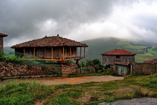 Kraštovaizdis,  Pobūdį,  Asturias,  Ispanija