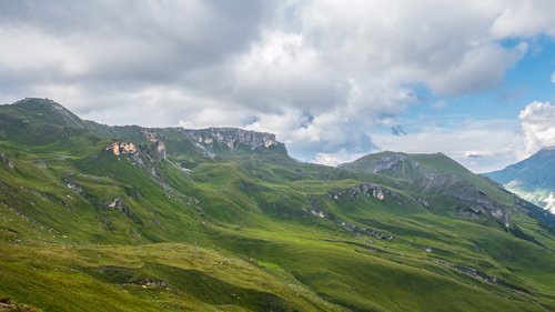 Kraštovaizdis,  Kalnai,  Debesys,  Carinthia,  Austrija