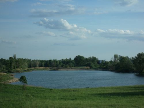 Kraštovaizdis, Ežeras, Vanduo, Gamta, Medžiai, Žalias, Dangus