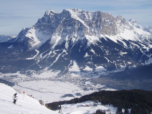 Kraštovaizdis,  Kalnai,  Alpių,  Zugspitze