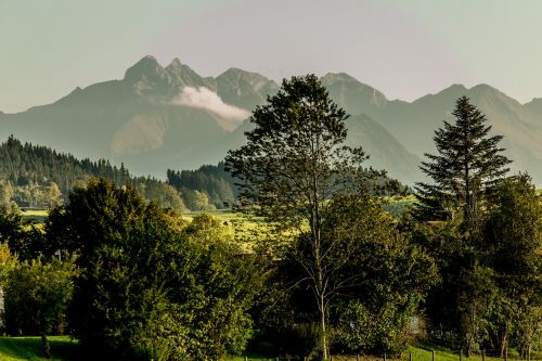 Kraštovaizdis, Kalnai, Gamta, Alpių, Allgäu, Kalnų Peizažas