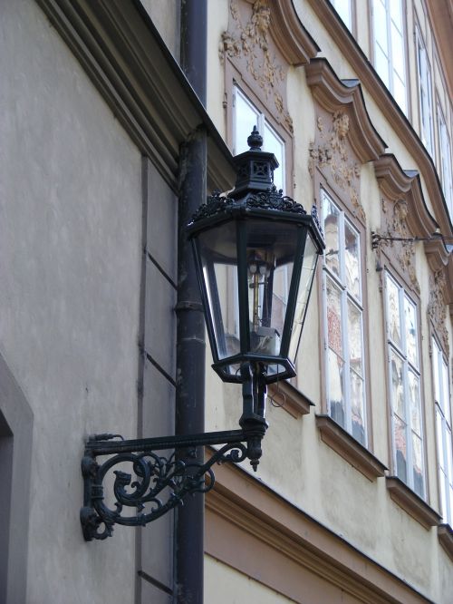 Žibintas, Prague, Čekijos Respublika, Art Nouveau, Lempa