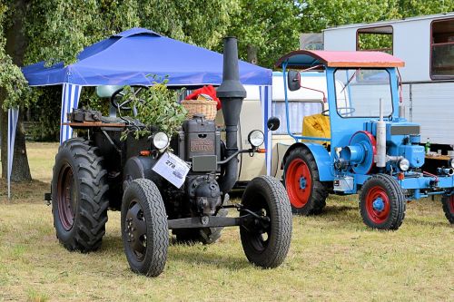 Lanz-Buldogas, Traktorius, Senas, Istoriškai, Senas Traktorius, Oldtimer, Žemės Ūkio Mašina