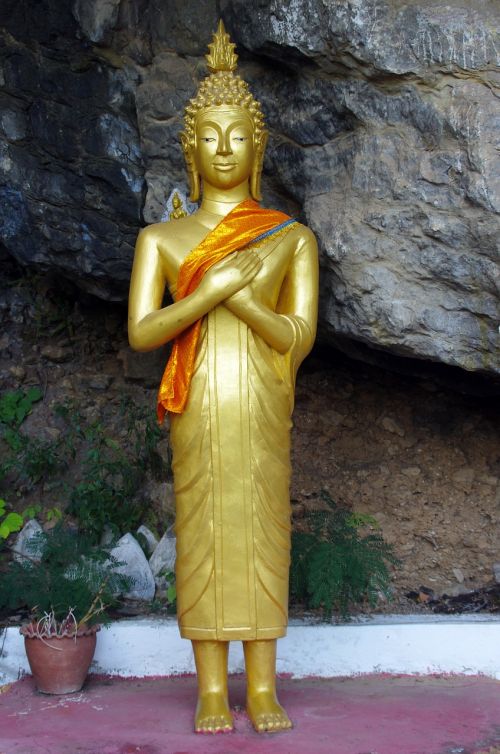 Laosas, Pak - Arba, Buda, Urvas, Religija, Malda, Statula, Religinis Menas, Religiniai Paminklai, Meditacija, Garbinimas
