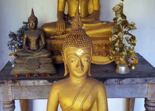 Laosas, Vientiane, Pha That Luang, Buda, Doré, Religija, Šventas Menas, Religinis, Budistinis, Asija