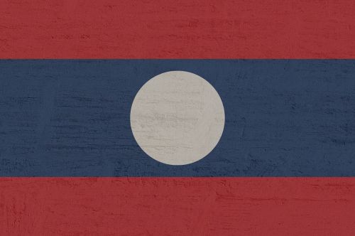 Laosas, Vėliava, Pietryčių Azija