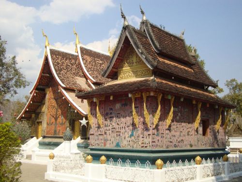 Laosas, Vientiane, Pastatas, Budizmas, Buda, Asian