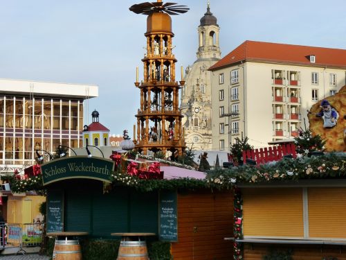 Didžioji Kalėdų Piramidė, Dresdner Striezelmarkt 2012, Drezdenas, Istoriškai, Saksonija, Miestas, Istorija