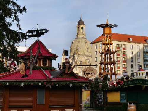Didžioji Kalėdų Piramidė, Dresdner Striezelmarkt 2012, Drezdenas, Istoriškai, Saksonija, Miestas, Istorija