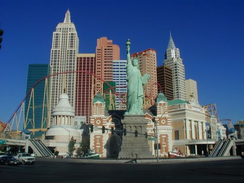 Las Vegasas, Niujorkas, Ny, Nyc, Niujorkas, Miestas, Dangoraižis, Jungtinės Valstijos, Pastatas, Architektūra