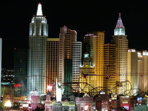 Las Vegasas,  Naktis,  Pastatai