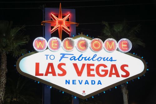 Las Vegasas,  Sveiki,  Ženklas,  Nevada,  Neoninės Šviesos,  Neoninis Ženklas