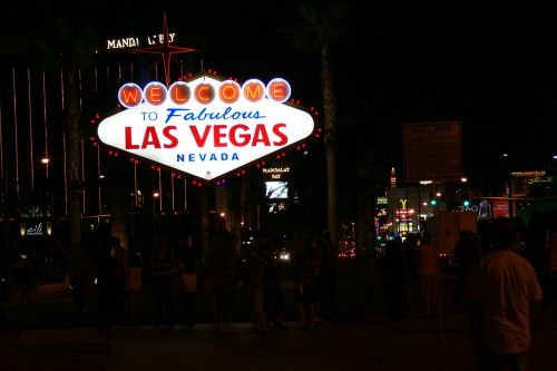 Las Vegasas, Sveiki, Neoninis Ženklas, Usa, Nuostabus, Nevada, Lošti, Kazino, Miestas, Žinomas, Pramogos, Pasveikinimas