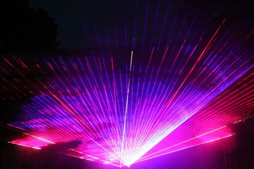 Lasershow, Cottbus, Vokietija