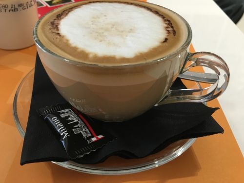 Latte, Cappuccino, Kava