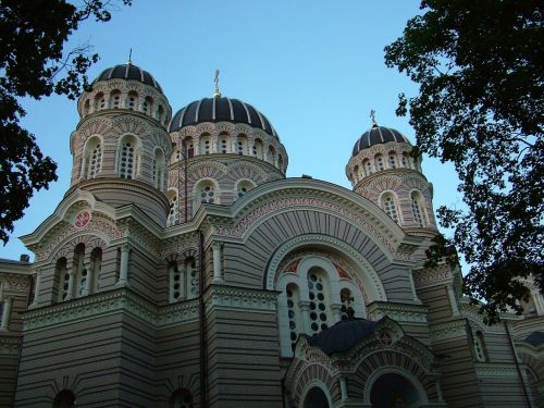 Latvia, Riga, Rusų Ortodoksų Bažnyčia, Bažnyčia, Rusų Ortodoksų, Tikėk, Religija