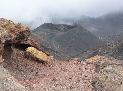 Lava, Spalvos, Mt Etna