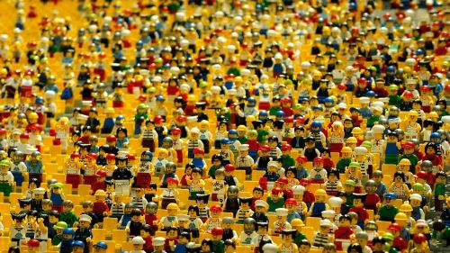 Lego, Lėlės, Per, Amfiteatras, Žmonės, Abu, Platus Karjeros Spektras, Minia, Žmonės, Nudžiuginti, Žiūrėti Sportą