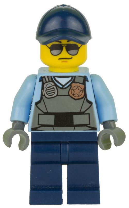 Lego, Figūrėlė, Policija, Policininkas