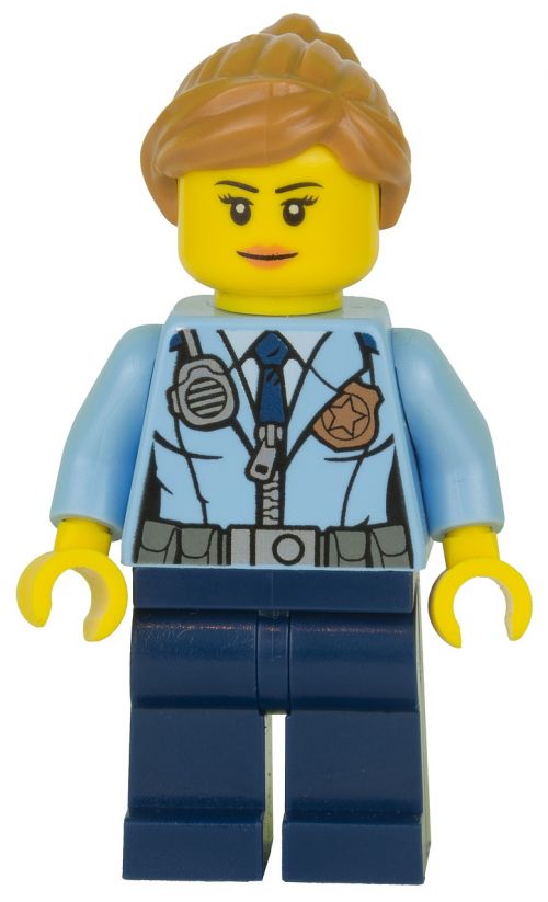 Lego, Figūrėlė, Policija, Policininkė