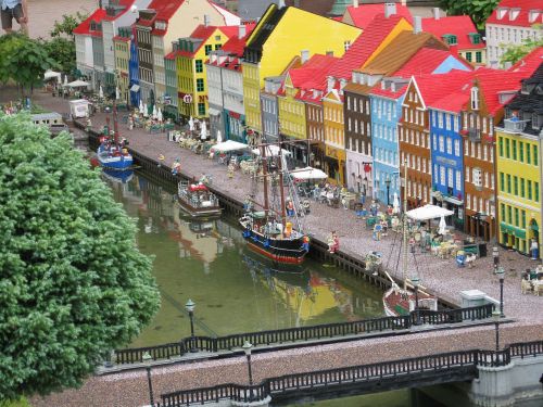 Lego, Legolandas, Kopenhaga, Nyhavn