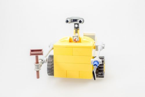 Lego, Wall-E, Figūra, Kultas, Kompiuteris, Robotas, Mašina, Valdomas, Dirbtinis Intelektas