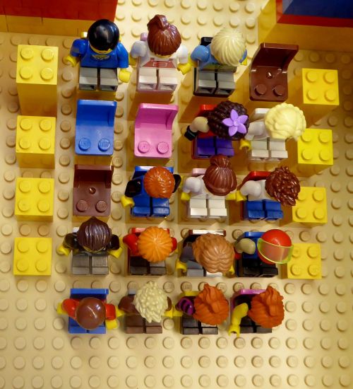 Lego Blokai, Surinkti, Statybiniai Blokai, Spalvinga, Plastmasinis, Skaičiai, Kinas, Sėdėti, Spalva, Daug