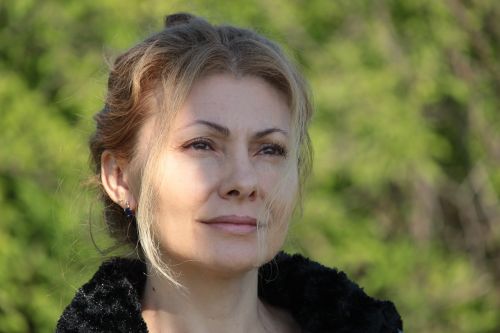 Lena Moskovchenko, Portretas, Modelis