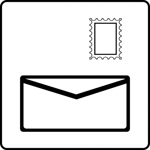 Laiškas, Pašto Paslaugos, Antspaudas, Paštas, Nemokama Vektorinė Grafika