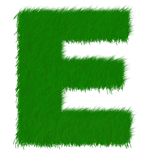 Laiškas Ir, Laiškas, Yra, Abėcėlė, Žalias, Žolė, Prato, Gamta, Energijos Taupymas, Echo, Ekologiškas