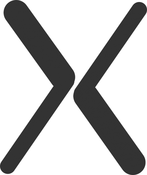 Raidė X, Logotipas, Piktograma, Simbolis, X Žymi Vietą, Nemokama Vektorinė Grafika