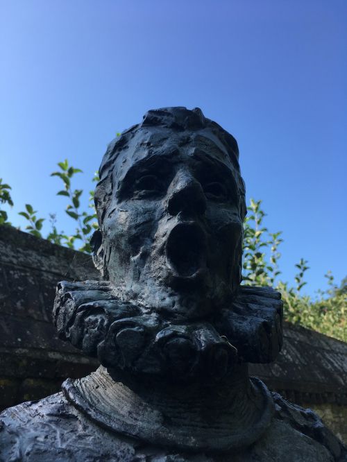 Lewes, Skulptūra, Dainuoti, Statula, Chorinis Dainininkas, Southover Graying In Lewes, East Sussex