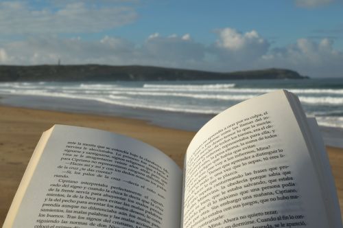 Skaitymas,  Papludimys,  Knyga,  Jūra,  Knygos Skaitymas Paplūdimyje