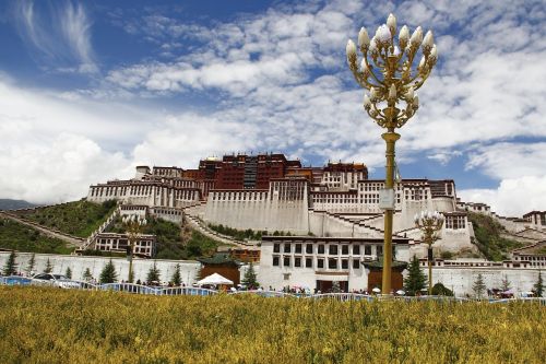 Lhasa, Tibetas, Potalos Rūmai