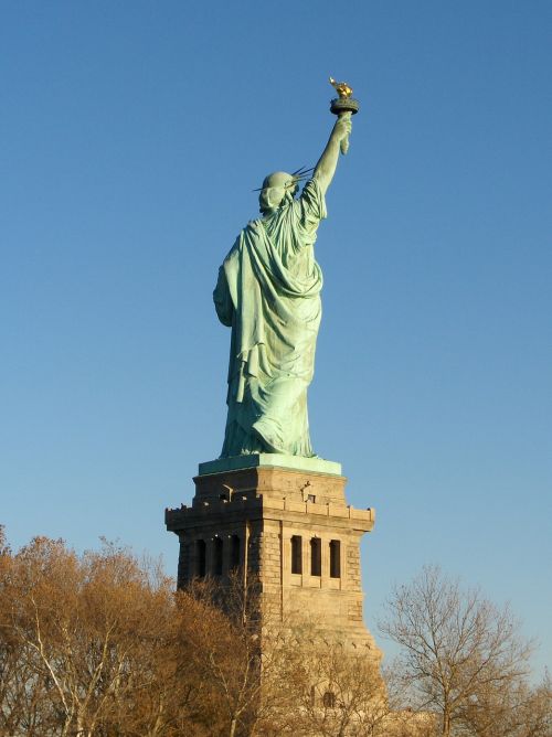 Laisvės Statula, Niujorkas, Laisvės Sala