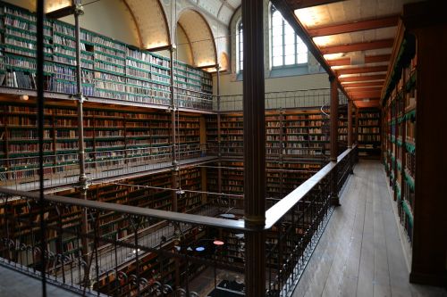 Biblioteka,  Knygos,  Perspektyva,  Šviesa,  Skaityti,  Lentynos,  Skaitymas,  Holland,  Amsterdamas,  Antigio,  Rijksmuseum