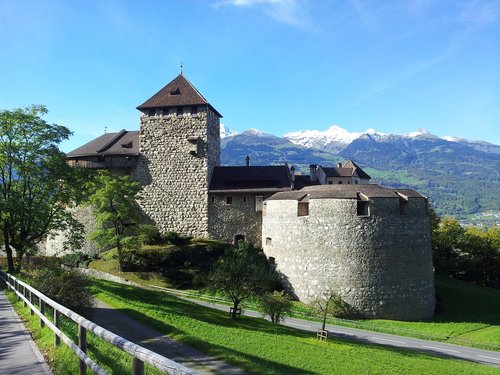 Lichtenšteino Pilis,  Pilis,  Europa,  Tvirtovė,  Riteris