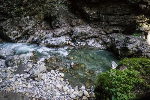 Liechtensteinklamm, Gorge, Austria, Vanduo, Akmenys, Gamta, Kraštovaizdis