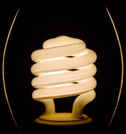 Lemputė, Kompaktiška, Fluorescencinis, Galia, Šviesa, Lemputė, Efektyvus, Šviesus, Elektrinis, Šviesti, Energija, Technologija