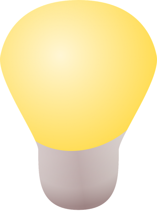 Lemputė, Idėja, Simbolis, Išradimas, Žėrintis, Galvoti, Smegenų Audra, Objektas, Šviesti, Vatai, Energija, Švytėjimas, Kaitrinė Lempa, Fluorescencinis, Nemokama Vektorinė Grafika
