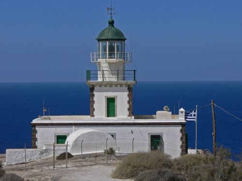 Švyturys, Santorini, Kraštovaizdis