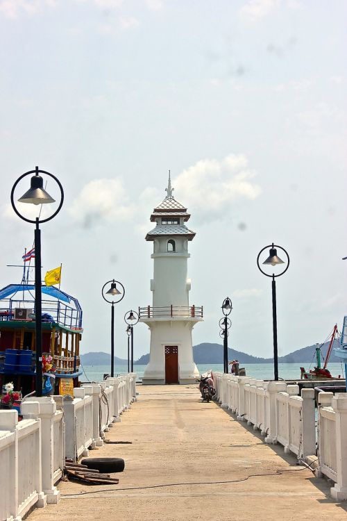 Švyturys, Prieplauka, Uostas, Bangbao, Koh Chang