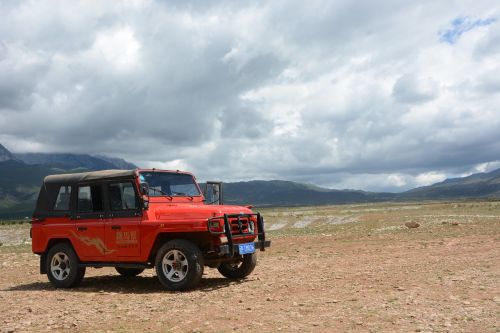 Lijiang, Jade Drakonas Sniego Kalnas, Jeep