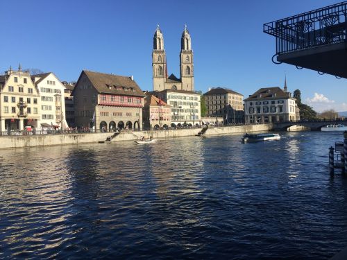 Limat, Upė, Miestas, Zurich