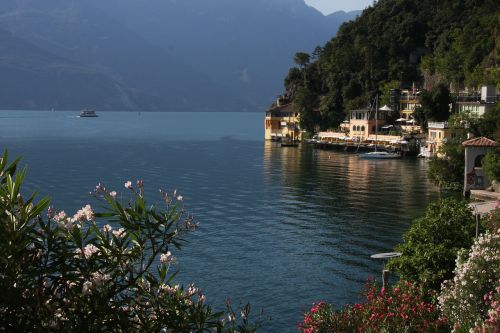 Limone Sul Garda, Garda, Ežeras, Bankas, Idiliškas, Italy