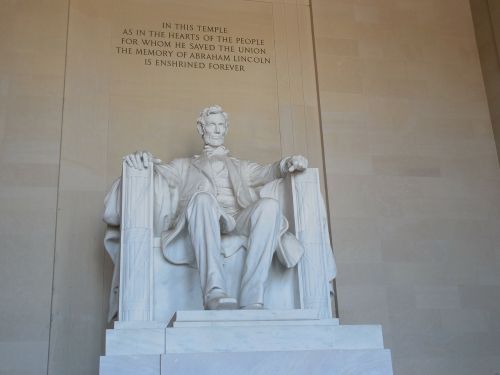 Lincoln, Paminklas, Abraham Lincoln, Orientyras, Miestas, Istorinis, Turistų Atrakcijos, Vašingtonas, Architektūra, Paminklas, Statula, Prezidentas, Usa, Žinomas, Lincoln Memorialas