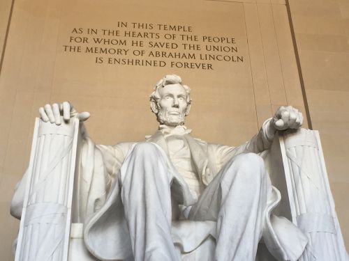 Lincoln Memorialas, Vašingtonas, Dc, Prezidentas