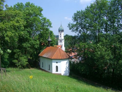 Liepų Kelias, Zinkenbuechelkapelle, Bokštas, Parapijos Bažnyčia, Nesselwang