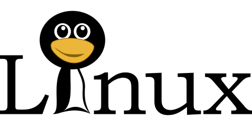 Linux, Logotipas, Pingvinas, Tux, Tekstas, Nemokama Vektorinė Grafika